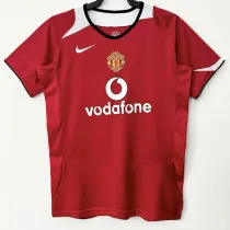 2005/2006 Man Utd Home Retro Soccer Jersey
