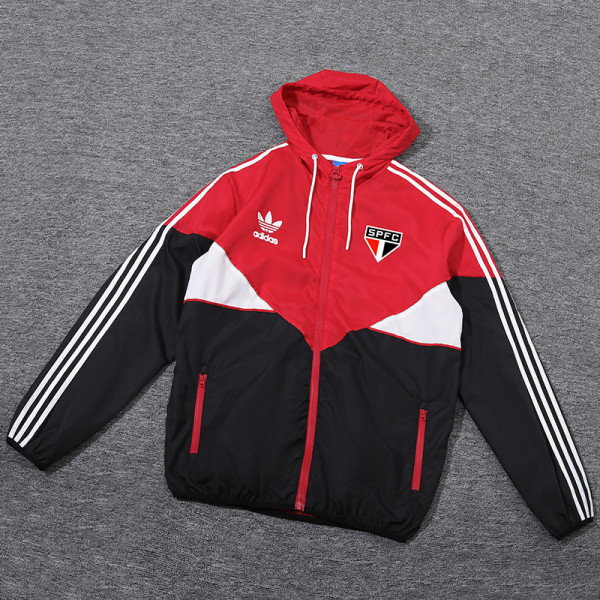24/25 Sao Paulo Red Windbreaker