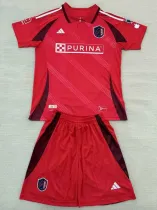 25/26 ST Louis City  Home Kids Soccer Jersey(带章）