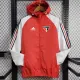 24/25 Sao Paulo FC Red &White Hooded Windbreaker
