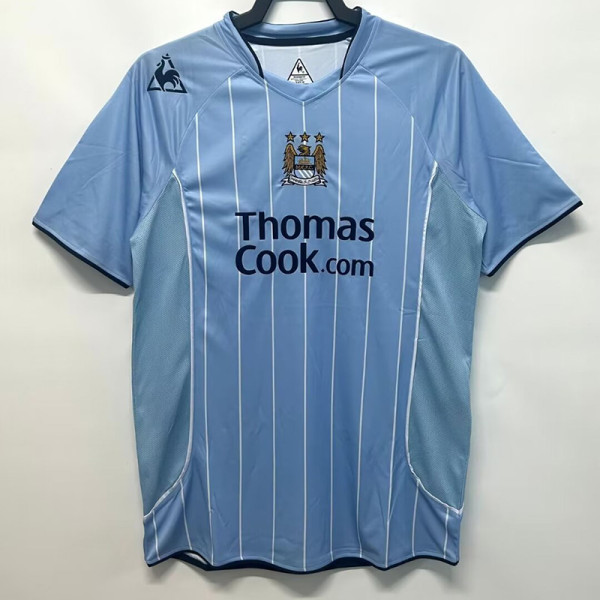 2007/2008 Man City Home Retro Soccer Jersey