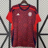 24/25 Costa Rica Home Fans Soccer Jersey