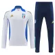 24/25  Italy  White  Half Pull Tracksuit (半拉链)、(蓝肩）