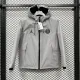 24/25 PSG White Thickened Assault  Hooded Windbreaker (A805加厚冲锋衣）