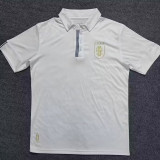 24/25 Uruguay White Polo Special Edition  Fans Soccer Jersey