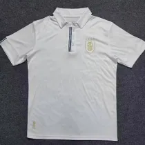 24/25 Uruguay White Polo Special Edition  Fans Soccer Jersey