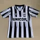1998/1999 Santos FC White and Black Retro Soccer Jersey