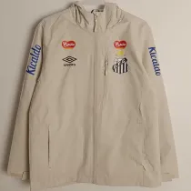 2025 Santos FC Khaki Hooded Windbreaker