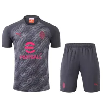 24/25 ACM Grey Black Training Short Suit