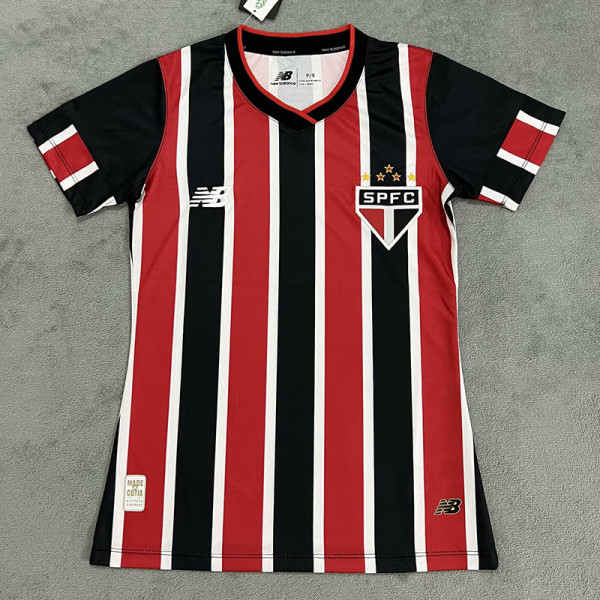 24/25 Sao Paulo Away Women Fans Soccer Jersey(女）