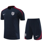 24/25 England Sapphire Blue Training Short Suit (宝蓝）