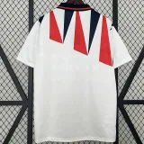 1992 England Home Retro Soccer Jersey