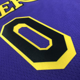 22/23 LAKERS WESTBROOK #0 Purple Top Quality Hot Pressing NBA Jersey (Trapeze Edition)