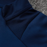 25/26 Flamengo Royal Blue Half Pull Tracksuit  (半拉链)