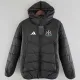 24/25 Newcastle Black Hooded Cotton Coat 连帽棉衣