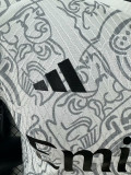 24/25 RMA white and Black patterns Special Edition Player Version Soccer Jersey