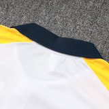 24/25  RMA White(Yellow Sleeves) Polo Collar Pants Set(C1110)