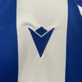 24/25  Real Sociedad Home Kids Soccer Jersey