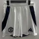 24/25 Man Utd  White Away Player Version Shorts Pants