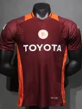 24/25 Roma Maroon Special Edition Player Version Soccer Jersey