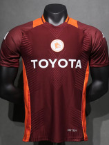 24/25 Roma Maroon Special Edition Player Version Soccer Jersey