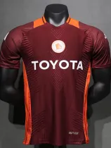24/25 Roma Maroon Special Edition Player Version Soccer Jersey
