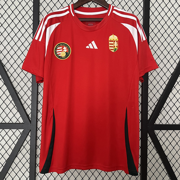 2024 Hungary  Home Fans Soccer Jersey