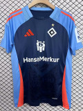 2025 Hamburger Special Edition Blue Fans Soccer Jersey左右带章