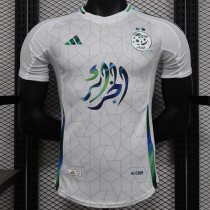 24/25 Algeria White Special Edition Player Version Soccer Jersey