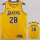 22/23 LAKERS HACHIMURA #28 Yellow Top Quality Hot Pressing NBA Jersey(圆领)