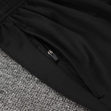 24/25  Corinthians Black Half Pull Tracksuit  (半拉链、B840)