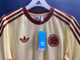 2024 Columbia Pure Cotton Yellow Casual T-shirt