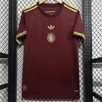 25/26 Mexico Red  Gold Cup(RUBBER BADGE)Fans Soccer Jersey红色胶章