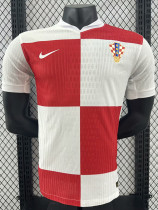 2024 Croatia Home  Player Version Soccer Jersey