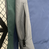2024 New Jordon Grey Blue  Windbreaker(蓝灰、连帽）