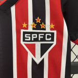 24/25 Sao Paulo Away Kids Soccer Jersey