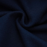 24/25 Italy Royal Blue Hooded  Half Pull Tracksuit(Add Fluff)  (半拉链、加绒F597)