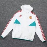 23/24 Man Utd White Windbreaker