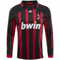 2006/2007 ACM Home Long Sleeve Retro Soccer Jersey (长袖)
