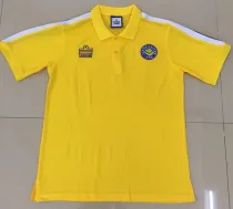 1978 Leeds United Yellow Retro Soccer Jersey