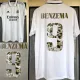 22/23 BENZEMA #9 Golden Ball RMA Home  Fans Soccer Jersey ( 球迷)