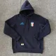 24/25  Italy Royal Blue Hooded Sweat Shirt加绒