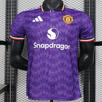 24/25 Man Utd Purple Special Edition  Player Version Soccer Jersey