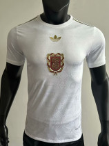 24/25 Bayern White 125th Anniversary Edition  Player Version Soccer Jersey(胸前125标)