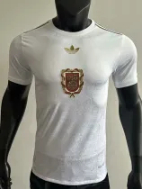 24/25 Bayern White 125th Anniversary Edition  Player Version Soccer Jersey(胸前125标)