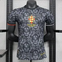 24/25 England Black Lion Head Special Edition  Player Version Soccer Jersey