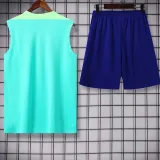 24/25  Brazil Green Tank top and shorts suit