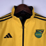 23/24 Jamaica Yellow & Black Double Sided Windbreaker (双面风衣)