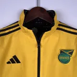 23/24 Jamaica Yellow & Black Double Sided Windbreaker (双面风衣)