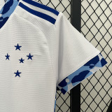 24/25 Cruzeiro Away Women Soccer Jersey(女）